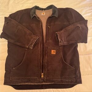 Carhartt Men's Dark Brown Field Jacket